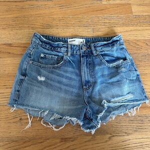 Garage Women's Blue Denim Shorts